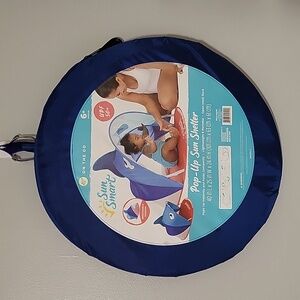 Sun Smart On The Go Pop Up Sun Shelter Shark for 6+ Months UPF 50+ beach tent